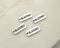 blessed charm, rectangle charm, silver charms, bless charm, blessed, mixed metal, 21mm x 8mm, hole 1.8mm, sold as 5 pieces.